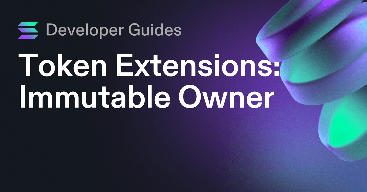 How to use the Immutable Owner extension